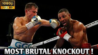 Kell Brook vs Gennady Golovkin Full Highlights  KNOCKOUT  Best Boxing Moment HD [upl. by Rosina]