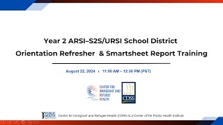 School District Orientation Refresher  Smartsheet Training [upl. by Holmes47]