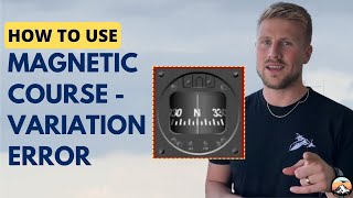Magnetic Compass Errors for Student Pilots  Magnetic Variation [upl. by Adiol788]