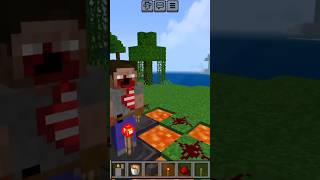 Minecraft crypy skery herobrine spawn shorts minecraft herobrine [upl. by Carter]