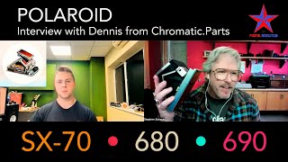 Polaroid Interview with Dennis from Chromatic Parts— all things SX70 680 690 PolaroidOfficial [upl. by Shreve]