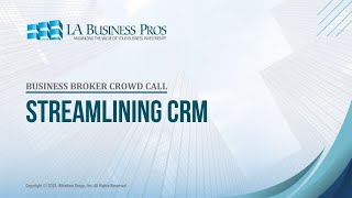 Streamlining CRM [upl. by Ostap]