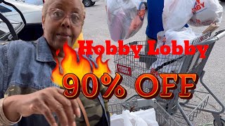 Hobby Lobby 90 OFF SaleShop With Me hobbylobby shopwithme hobbylobbyclearance christmas [upl. by Emoreg]