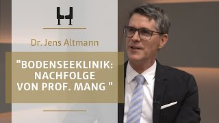 Dr Jens Altmann Nachfolge von Prof Mang [upl. by Cope]