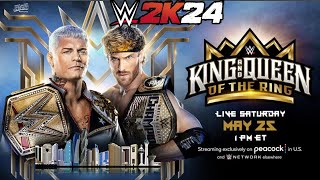 Cody Rhodes vs Logan Paul for the Undisputed WWE Championship [upl. by Falcone930]