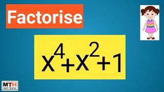 how to factorise x4x21  biquadratic polynomial [upl. by Eiddal]