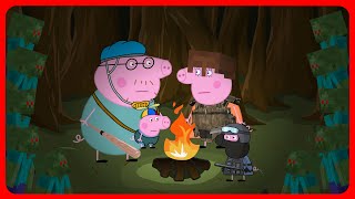 Peppa Pig vs Zombies Part 9 Cartoon parody Continuation [upl. by Jolanta]