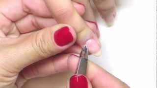 NAILS Troubleshooter Using A Cuticle Nipper Correctly [upl. by Genisia675]