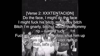 xxxtentacion  ILOVEITWHENTHEYRUN Lyrics feat Yung Bans amp Ski Mask quotThe Slump Godquot [upl. by Kotz]