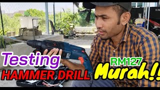 Hammer drill murah  Ladderman hammer drill  unboxing hammer drill [upl. by Nirmak]