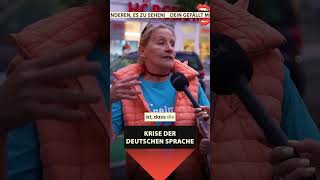 Krise der deutschen Sprache [upl. by Nahseez]