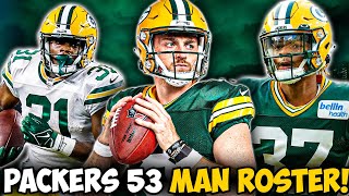 Packers Final 53 Man Roster Released [upl. by Norbie160]