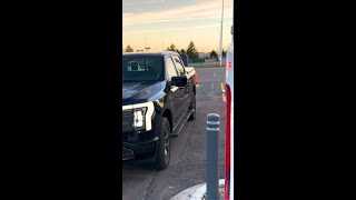 Charge Ford Lightning at Tesla Supercharger [upl. by Leiba]