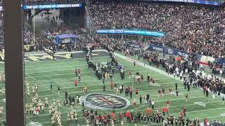 Army and Navy take the field in the 124th ArmyNavy Game [upl. by Nikolaos]