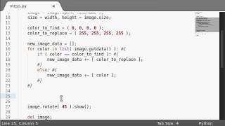 Python PIL Image 15 Rotate [upl. by Lehrer]