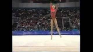 Alina Kabaeva Hoop Qualification Round Sydney 2000 [upl. by Strait]