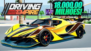 COMPREI POR 18 MILHÕES a NOVA APOLO DRAGON  DRIVING EMPIRE  ROBLOX [upl. by Atsirhcal230]