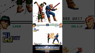 KOF 2002 Choi  kof kof2002 fightcade snk combos [upl. by Eanahs]