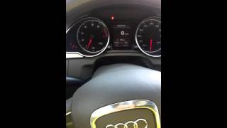 2009 Audi A5  Gear box issue rough cold start issue [upl. by Irmgard]