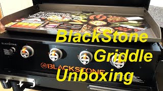 BlackStone Griddle Unboxing [upl. by Gotcher]