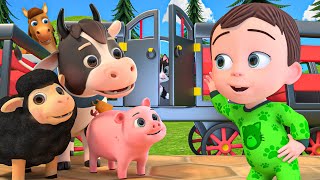 Train Choo Choo Song  more Newborn Baby Songs amp Nursery Rhymes [upl. by Saref]