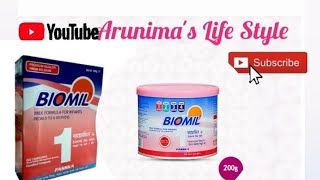 Biomil 1 for 06 months baby formula milk [upl. by Ahsille]