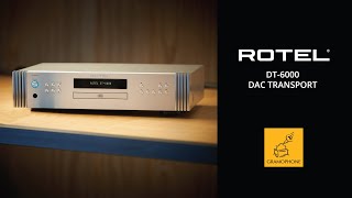 Rotel DT6000 Diamond Series DAC Transport CD Player [upl. by Lledal]