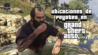 Las 27 Ubicaciónes de los Peyotes en GTA 5 🏵 Modo Historia gta gta5 gtaonline hunchoscottmx [upl. by Hsemar370]