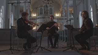 JS Bach’s Bourrée from Violin Partita in E major BWV 1006 – feat the Lodestar Trio [upl. by Enywad800]