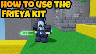 How to use the Freiya Kit in Roblox Bedwars [upl. by Batsheva748]