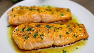 Ein einfaches und leckeres Rezept für Lachs in der Pfanne Schnell zum Abendessen [upl. by Trenton]