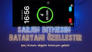 Telefonunuzun şarj ikonunu Özelleştirin 🚀 En İyi Uygulama İncelemesi [upl. by Morgana]