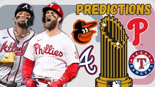 Official MLB Playoffs Predictions [upl. by Culver]