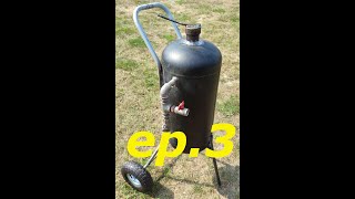 DIY SANDBLASTER  Budowa piaskarki syfonowej  część 3 [upl. by Batha474]