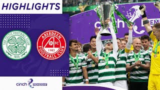 Celtic 50 Aberdeen  Bhoys Hit Five On Final Day  cinch Premiership [upl. by Dihaz]