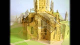 Scale Model of Tewkesbury Abbey in Gloucestershire [upl. by Alleirbag939]