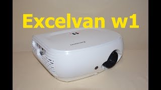 Excelvan W1 Проектор Projector [upl. by Dressler587]