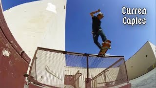 Curren Caples Part quotSkate and Surfquot 2018 [upl. by Nairahcaz]