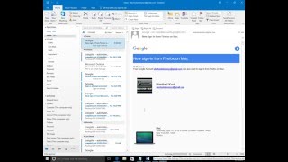 How to archive emails on Outlook 2013 and 2016 [upl. by Akkahs]