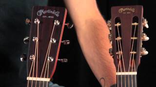 Slotted vs Solid Headstock  Acoustic Guitar Anatomy [upl. by Pietra]