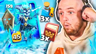 🤯🔥F2P FINALE  GLADIATORIN lvl 45 MAXED ENDSPURT auf der ZIELLINE im Clash of Clans Projekt [upl. by Quick]