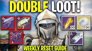 DOUBLE NIGHTFALL LOOT amp RANK GAINS  Daily Red Borders amp MORE Your Weekly Farming Guide In Destiny 2 [upl. by Enilorak]