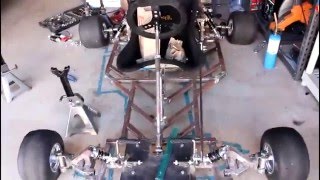 Homemade Go Kart Build Project 24 Paint Samples and New Shocks [upl. by Euqirat]