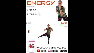 Cardio Energy Esercizi Cardio Per Dimagrire A Media e Alta Intensità Anteprima [upl. by Neelon301]