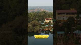 Aerial View of Tapola Mountains  The Mini Kashmir of Maharashtra 🌄 Tapola motovlogger [upl. by Azila]