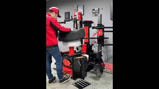 Automatic Tire Changer with Lift TireChanger TireReplacement ShopTools [upl. by Mensch32]