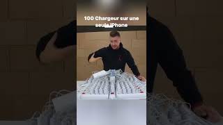 100 Chargeur sur un seule iPhone [upl. by Egreog318]