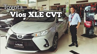 Toyota Vios XLE CVT Review and Walkarround [upl. by Yssenhguahs]