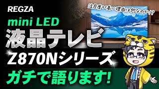 液晶テレビ圧倒的に注目度が高いレグザZ870Nシリーズは何が凄い？他社と比較してみた！ [upl. by Corin639]