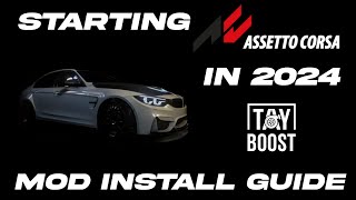 Starting Assetto Corsa in 2024  Beginners Guide  Mod Install Tutorial [upl. by Anitahs]